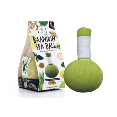 GreenTea-Herbal-compress-ball-Herbal-spa-ball-Spa-products-Made-in-Thailand